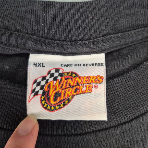 Dale Earnhardt NASCAR T-Shirt Mens 4XL Black Wrap Around Graphic USA - Picture 3 of 7